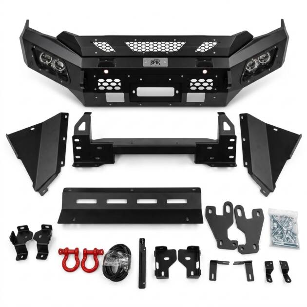 Isuzu D-Max Front Bumper (Winch-Ready)