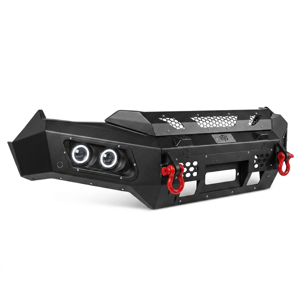 Isuzu D-Max Front Bumper (Winch-Ready) - Image 2