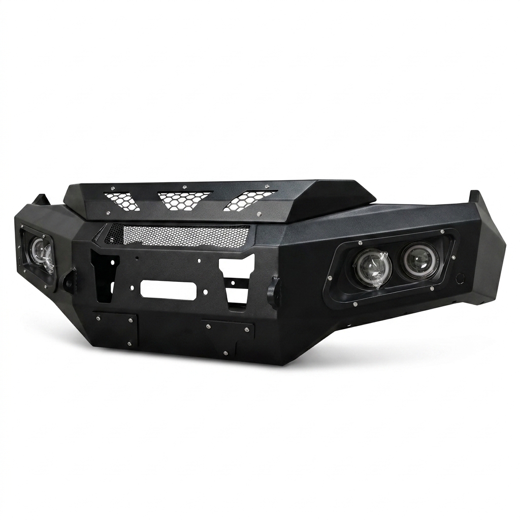 Isuzu D-Max Front Bumper (Winch-Ready) - Image 4