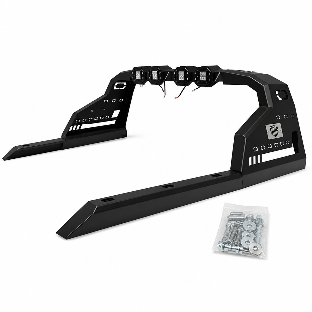 Ford Ranger T9 Roll Bar (Open-Frame with Light Bar)