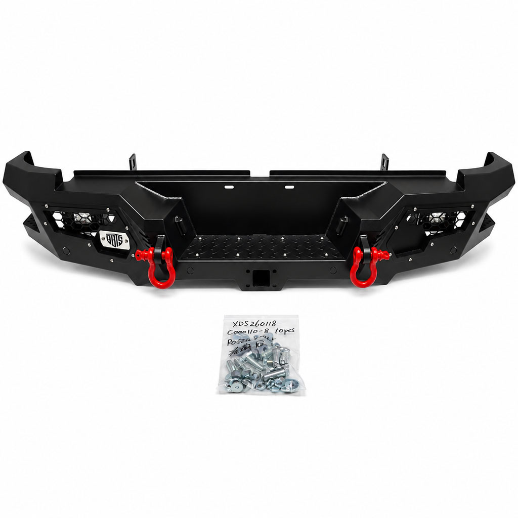 Toyota Hilux Rocco Rear Bumper (Aggressive Sculpt)
