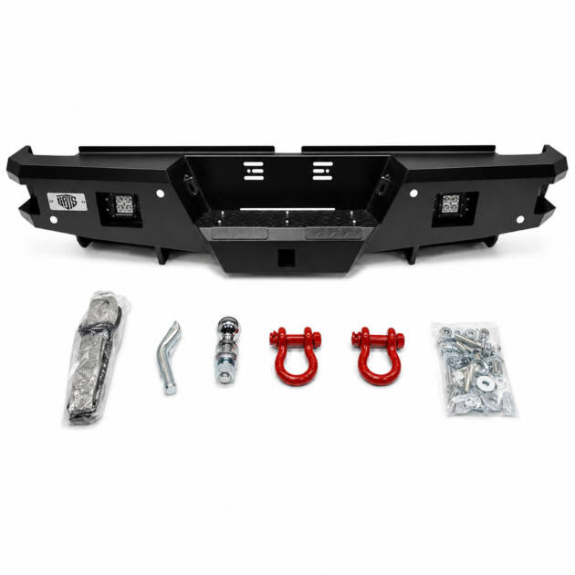 Toyota Hilux Rocco Rear Bumper (Slim Step)