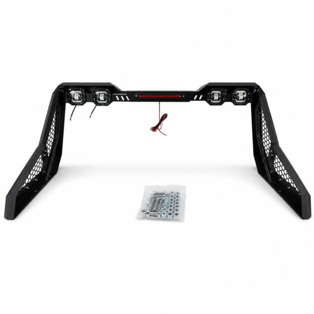 Toyota Hilux Rocco Roll Bar (Spotlight Cluster)