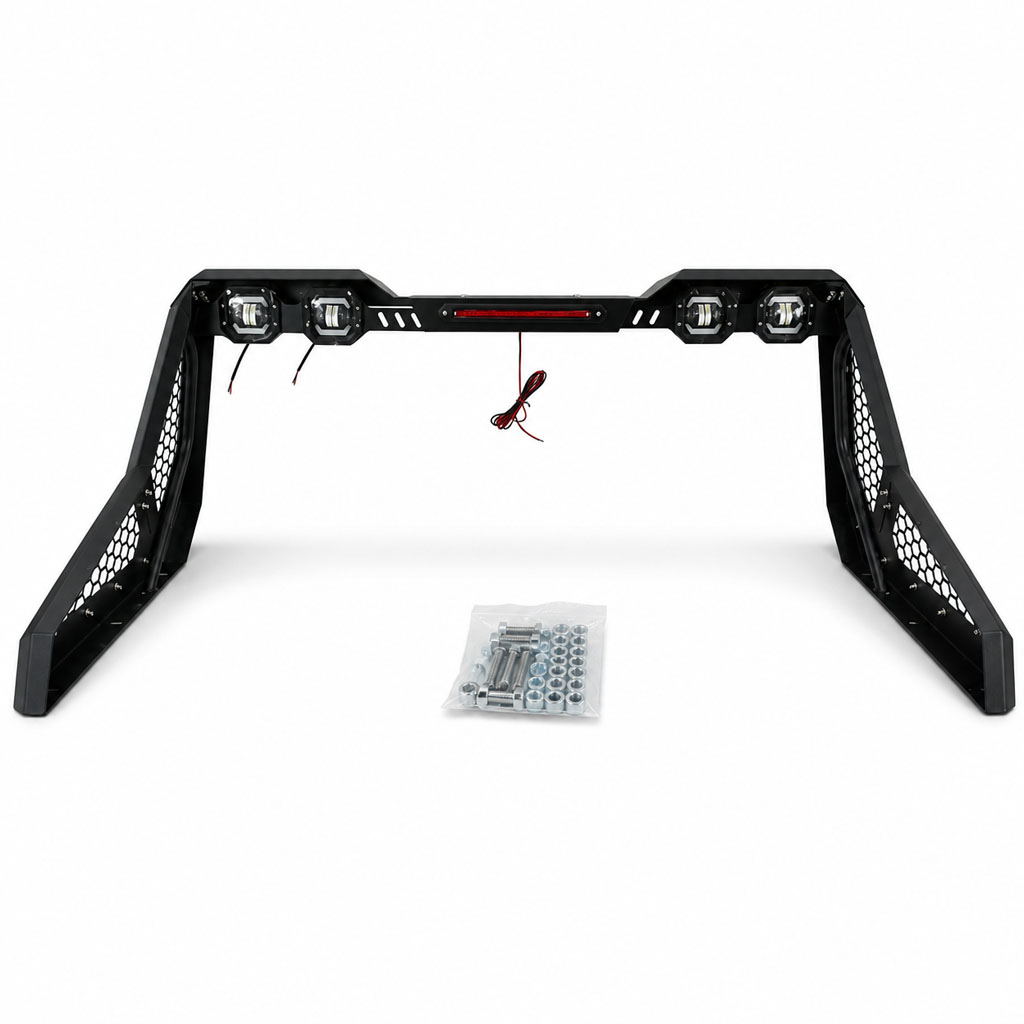 Toyota Hilux Rocco Roll Bar (Spotlight Cluster)