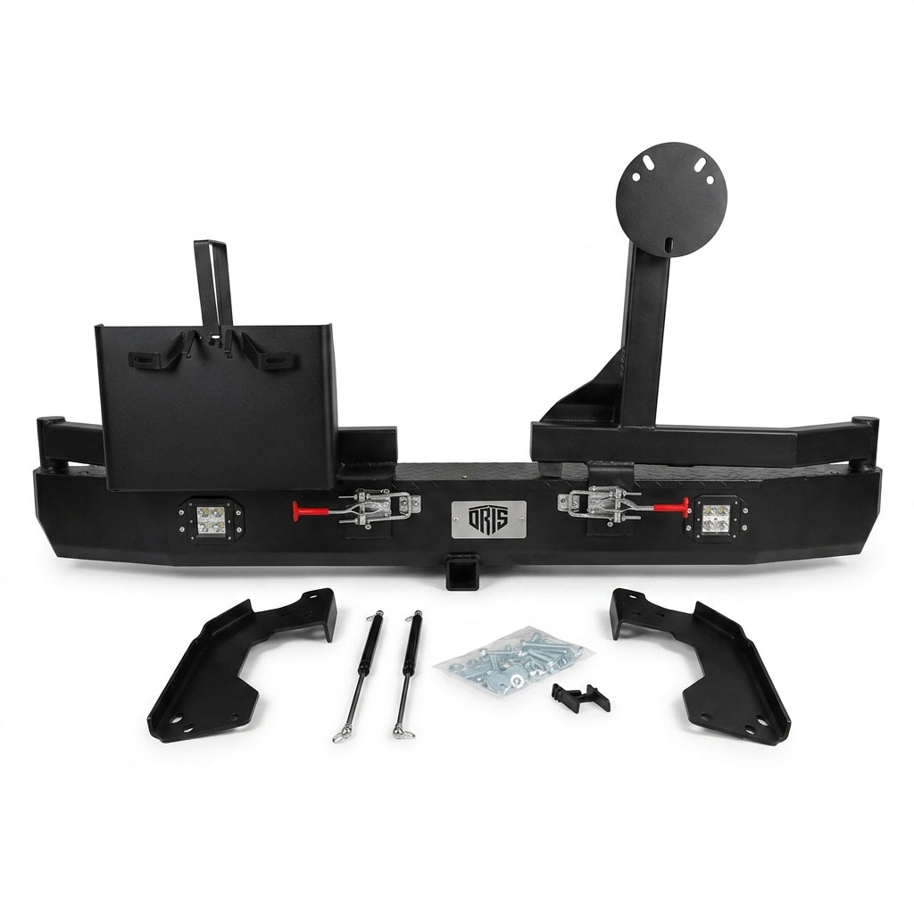 Toyota Land Cruiser 79 Rear Bumper (Wheel Carrier)